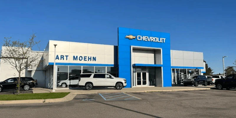 Art Moehn Chevrolet of Chelsea dealership building