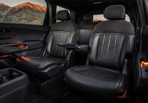 Kia Telluride interior, seating, rows