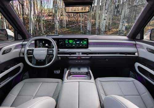 Kia Telluride interior, dashboard