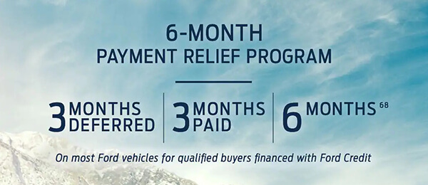 payment relief program with for financing