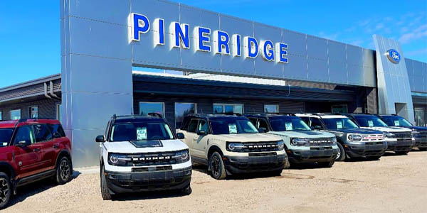 a dealership accepting vehicles for tade-in
