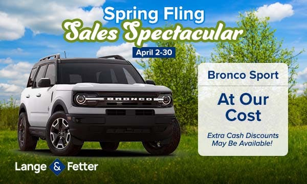 bronco-sport-Spring Fling Sales