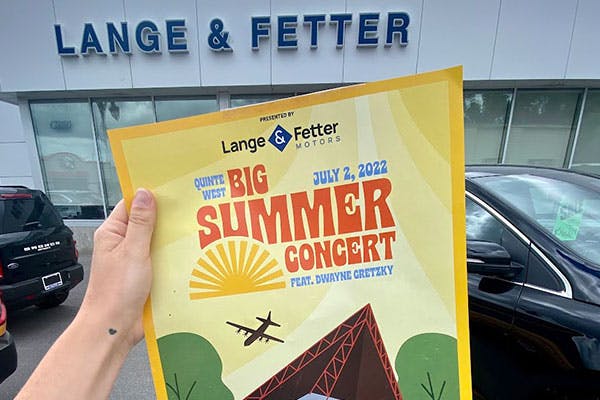 Lange and Fetter Summer Concert