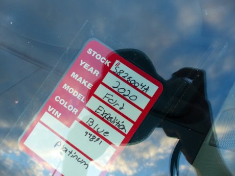 2020 Ford Expedition Platinum 4X4 600A