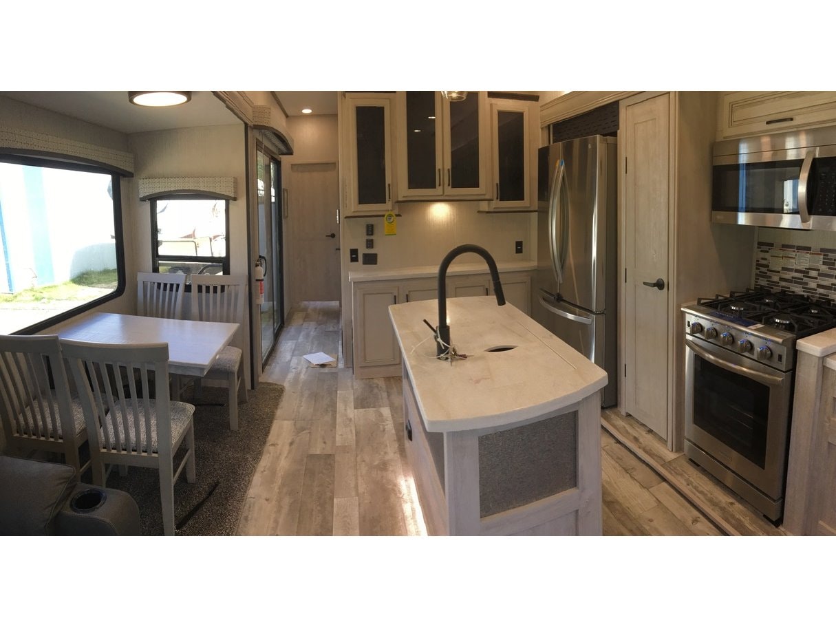 2023 Forest River Sandpiper 399 Loft for sale in Fallis, AB serving Alberta New Forest River Sales