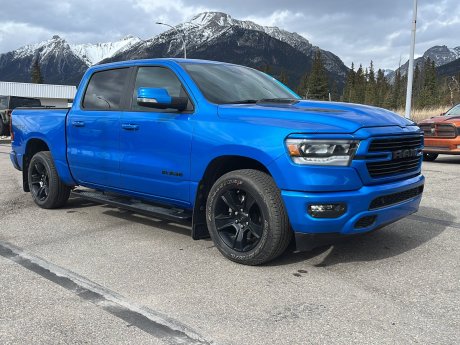 2022 Ram 1500 CREW CAB 4X4 SWB SPORT GT SUNROOF ALPINE AUDIO NAV NEW TIRES 