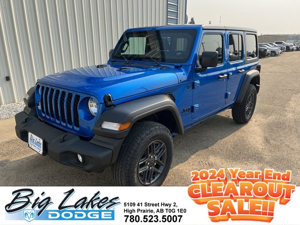 2024 Jeep Wrangler Sport S 4 Door 4x4 2.0L Turbo 4 Cylinder (123430) Main Image