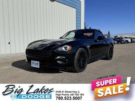 2017 Fiat 124 Spider Classica 2dr Convertable 1.4L Turbo 4cylinder Engine