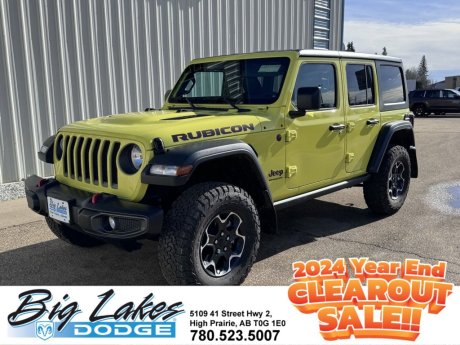 2023 Jeep Wrangler Rubicon 4 Door 4x4 2.0L Turbo 4cylinder Engine