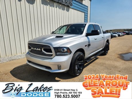 2018 Ram 1500 Sport Crew Cab 4x4 Short Box 5.7L V8 Engine