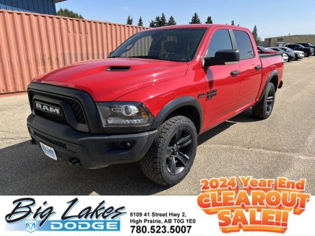 2022 Ram 1500 Classic Warlock Crew Cab 4x4 Short Box 5.7L Hemi V8 Engine