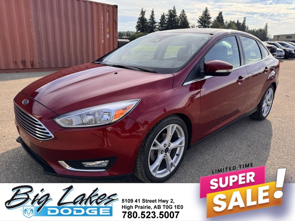 2016 Ford Focus Titanium 4 door Sedan (P758) Main Image