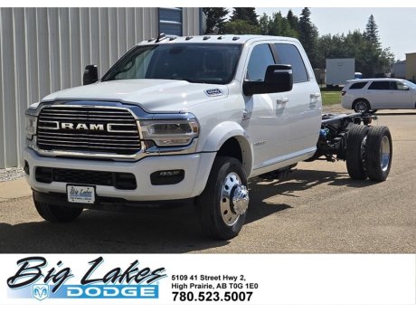 2024 Ram 5500 Chassis Laramie-12 Touchscreen-Nav-Heated Leather Seats-PTO Prep 