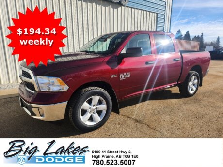 2024 Ram 1500 Classic Tradesman Crew Cab-Hemi V8-20 Rims-Chrome Package 