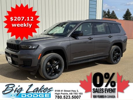 2025 Jeep Grand Cherokee L Altitude-Trailer Tow Package-Side Steps-Power Gate 