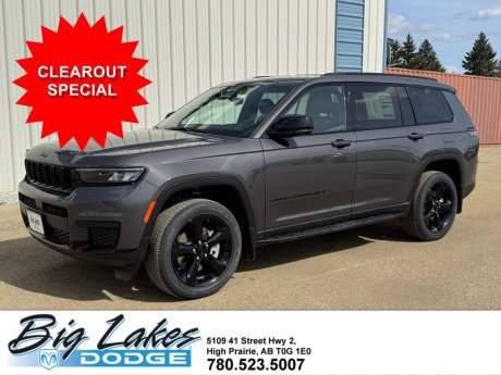 2025 Jeep Grand Cherokee L Altitude-Trailer Tow Package-Side Steps-Power Gate 