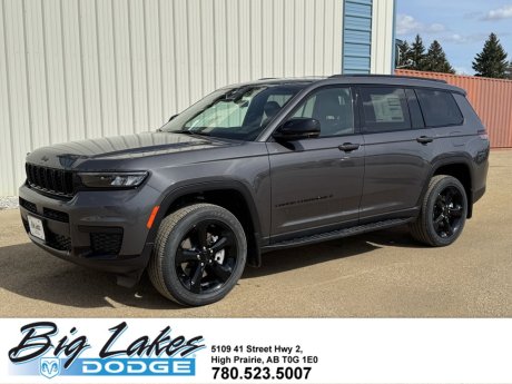 2025 Jeep Grand Cherokee L Altitude-Trailer Tow Package-Side Steps-Power Gate 