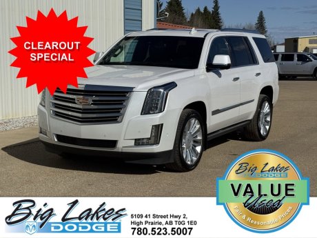 2019 Cadillac Escalade Platinum-NAV-Sunroof-Heated Leather Seats-Heads up Display 