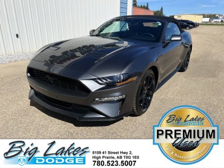 2018 Ford Mustang EcoBoost Premium-Power Convertible Top- LED Headlights 