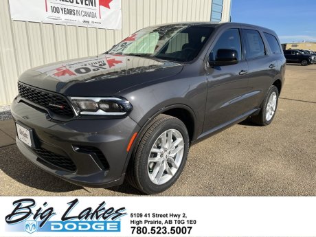 2026 Dodge Durango GT AWD-Remote start-Power liftgate-Trailer Tow Group 
