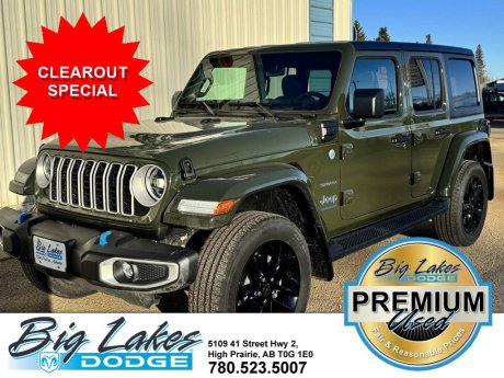 2024 Jeep Wrangler 4xe Sahara-Remote Start-Trailer Tow Group 