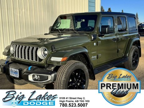 2024 Jeep Wrangler 4xe Sahara-Remote Start-Trailer Tow Group 