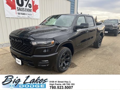 2026 Ram 1500 Big Horn-Night Edition-Nav-Heated Bucket Seats-3.0 Hurricane 
