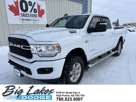 2023 Ram 3500 Big Horn Sport-Cummins Diesel-Aisin Auto-Heated Bucket Seats 