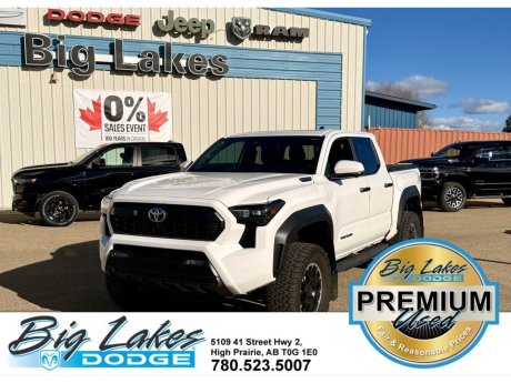2024 Toyota Tacoma TRD-Off Road I-Force Max-Power Sunroof-Heated Leather Seats 