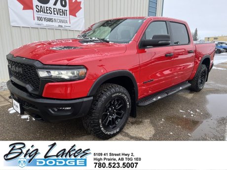 2025 Ram 1500 Rebel-Hurricane-Side Steps-Tonneau Cover-Off Road Tires-Trai 