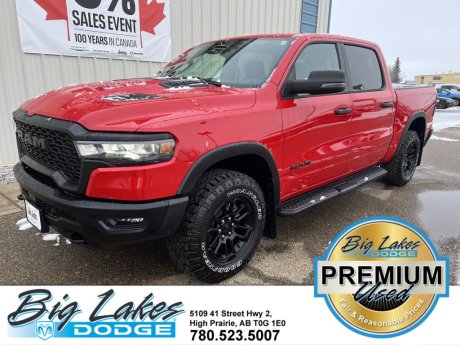 2025 Ram 1500 Rebel-Hurricane-Side Steps-Tonneau Cover-Off Road Tires 