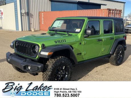 2026 Jeep Wrangler Willys-Hard Top-Adaptive Cruise-Rock Rails-E-Loc Rear Axle-3 