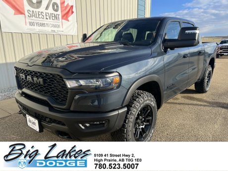 2026 Ram 1500 Rebel-Panoramic Sunroof-Trailer Tow Group-19 Speakers 