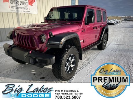 2022 Jeep Wrangler Unlimited Rubicon-Heated Leather Seats-Trailer Tow Group 