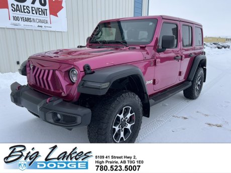 2022 Jeep Wrangler Unlimited Rubicon-Heated Leather Seats-Trailer Tow Group 