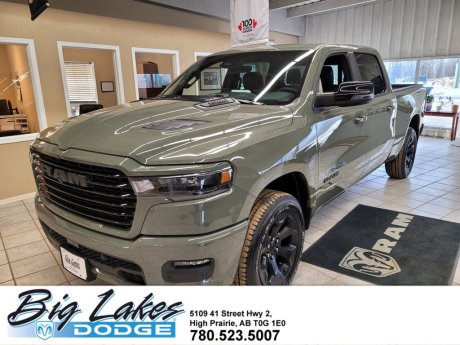 2026 Ram 1500 Sport-3.55 Rear Axle Ratio-Aerial View Camera-Power Adjustab 