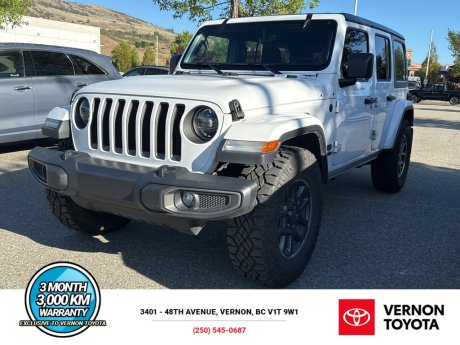 2021 Jeep Wrangler Unlimited Sport 80th Anniversary 