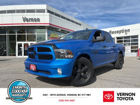2021 Ram 1500 Classic Express CREW CAB BLACK ACCENT PACK 