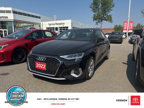 2022 Audi A3 Sedan Komfort Quattro 