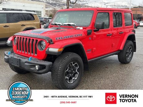 2022 Jeep Wrangler 4xe Unlimited Rubicon 