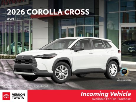 2026 Toyota Corolla Cross L AWD 