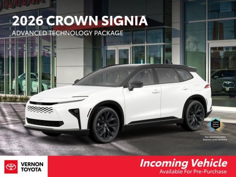 2026 Toyota Crown Signia Limited ADVANCED TECH PACKAGE 