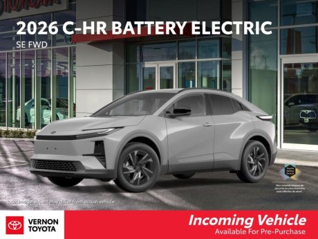 2026 Toyota C-HR Battery Electric SE 