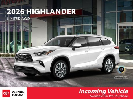 2026 Toyota Highlander Limited AWD 