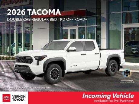 2026 Toyota Tacoma 4X4 TRD Off Road+ 