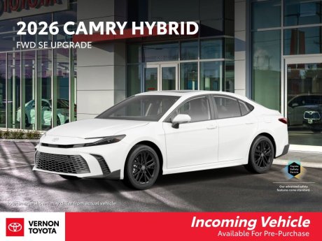 2026 Toyota Camry Hybrid SE Upgrade FWD 