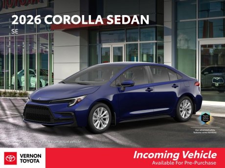 2026 Toyota Corolla SE 