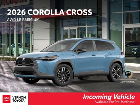 2026 Toyota Corolla Cross LE Premium 