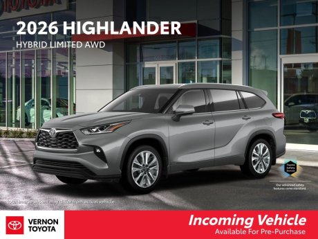 2026 Toyota Highlander Hybrid Limited AWD 