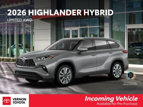 2026 Toyota Highlander Hybrid Limited AWD 